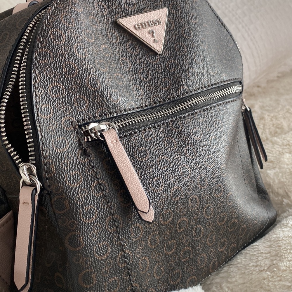 Guess Mini Backpack Pink - Picture 8 of 9